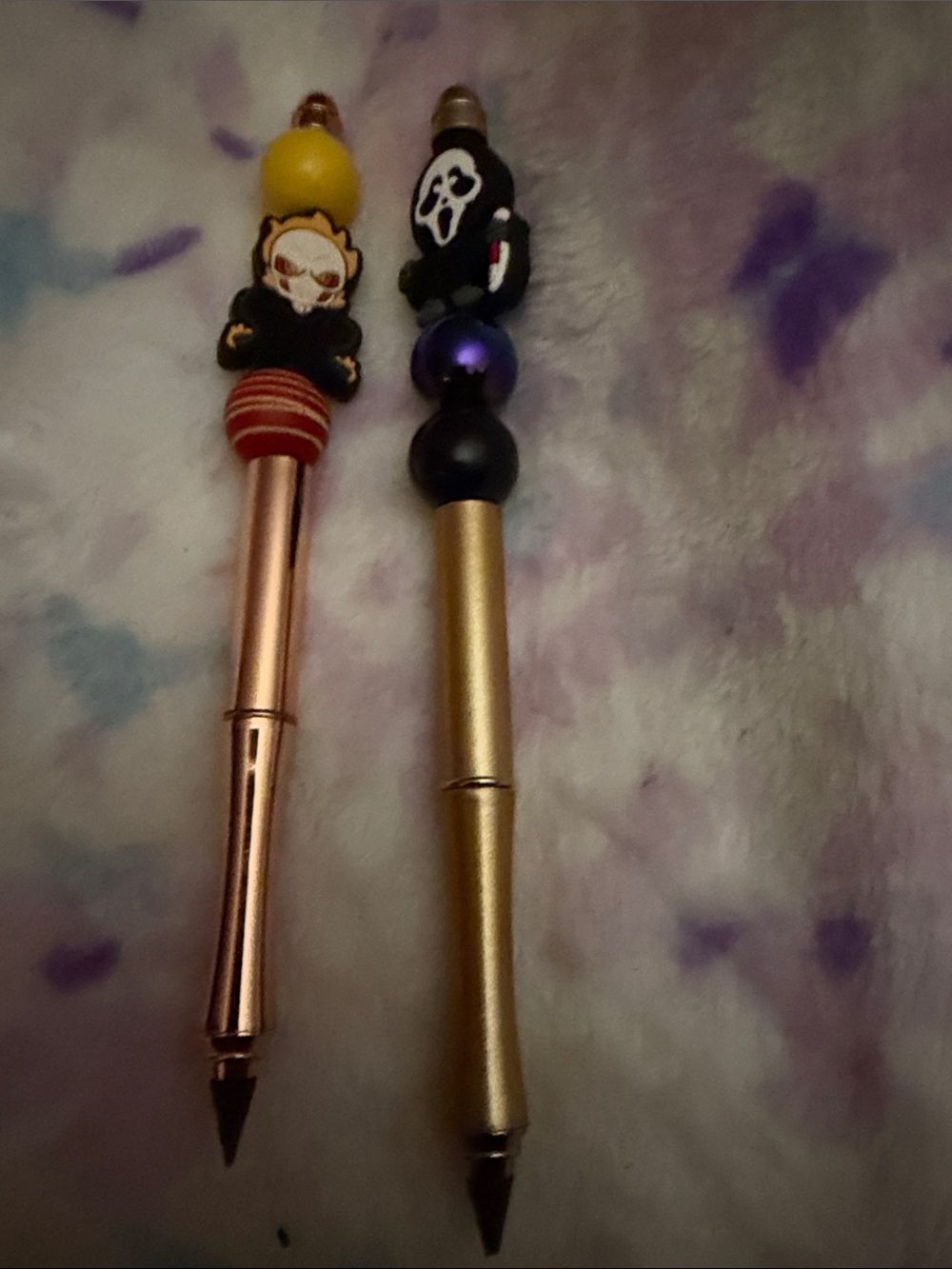 Homemade Halloween forever, pencils